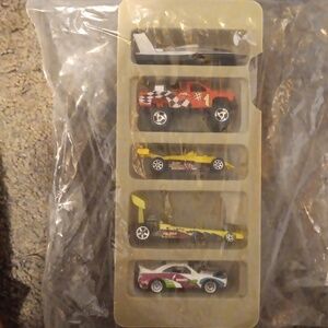 Vintage Hot Wheels Chevy 5-Pack Diecast Cars Racing World
